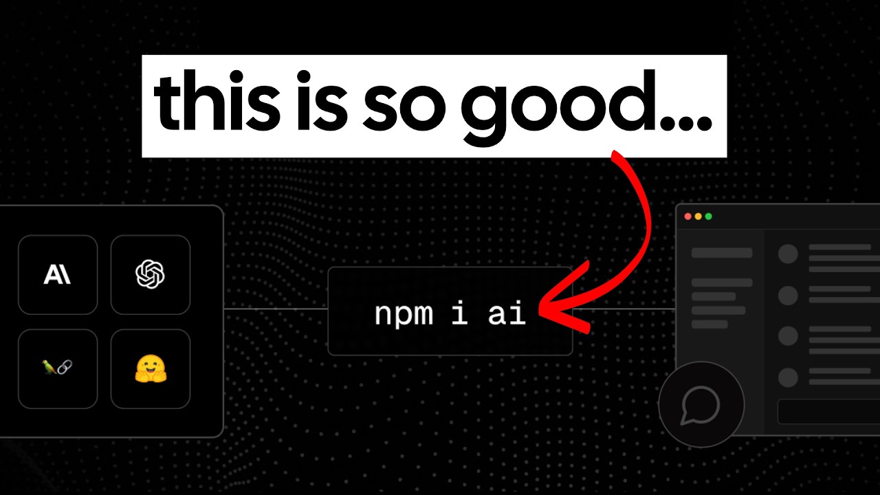 The EASIEST way to build AI apps &ndash; AI SDK Overview