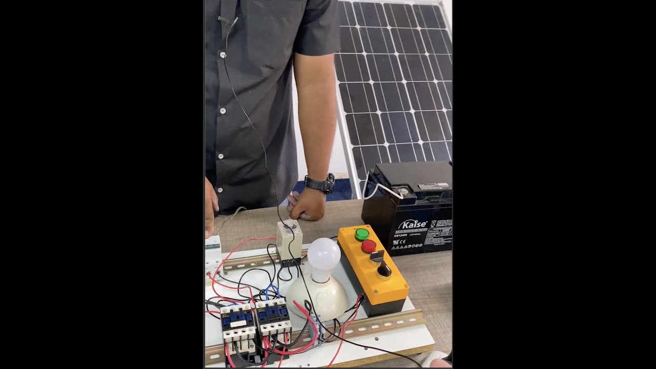 Tablero de TRANSFERENCIA AUTOMATICA con CONTACTORES