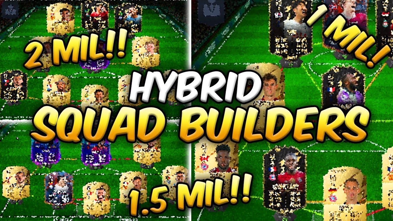BEST PRO FUT CHAMPS SQUADS! 1M, 1.25M, 1.5M, 1.75M, 2M HYBRID #FIFA22 ULTIMATE TEAM SQUAD BUILDER