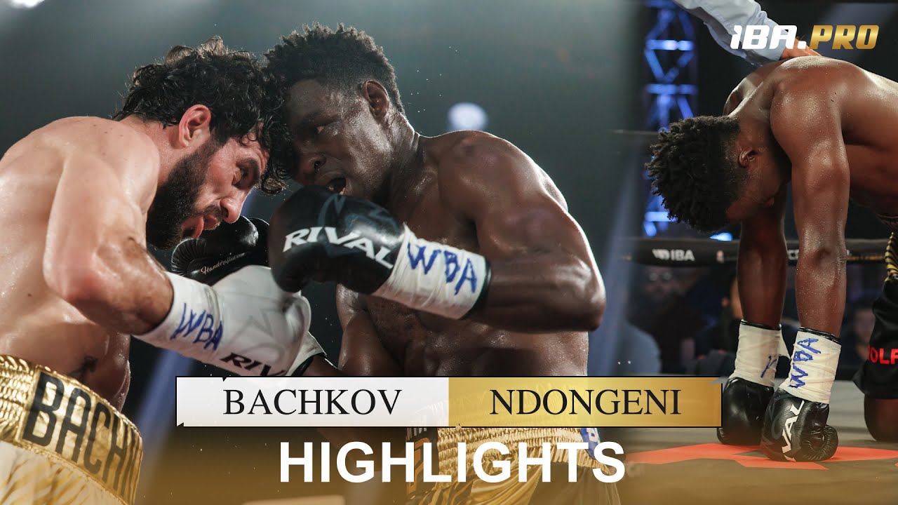 FIGHT WAVED OFF! Bachkov vs Ndongeni. HIGHLIGHTS!