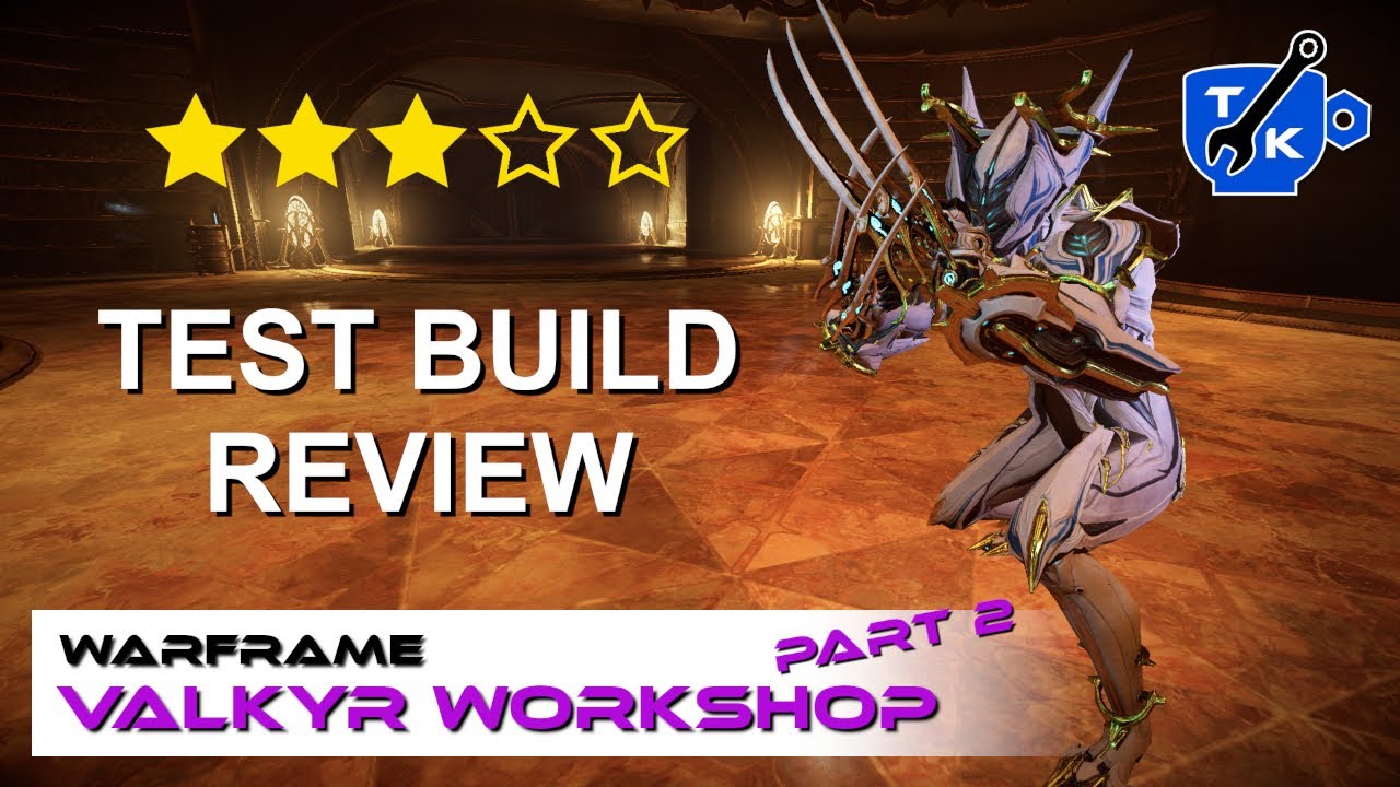 Valkyr Rework UPDATE - Test Build Demo, the Good & Bad | Warframe