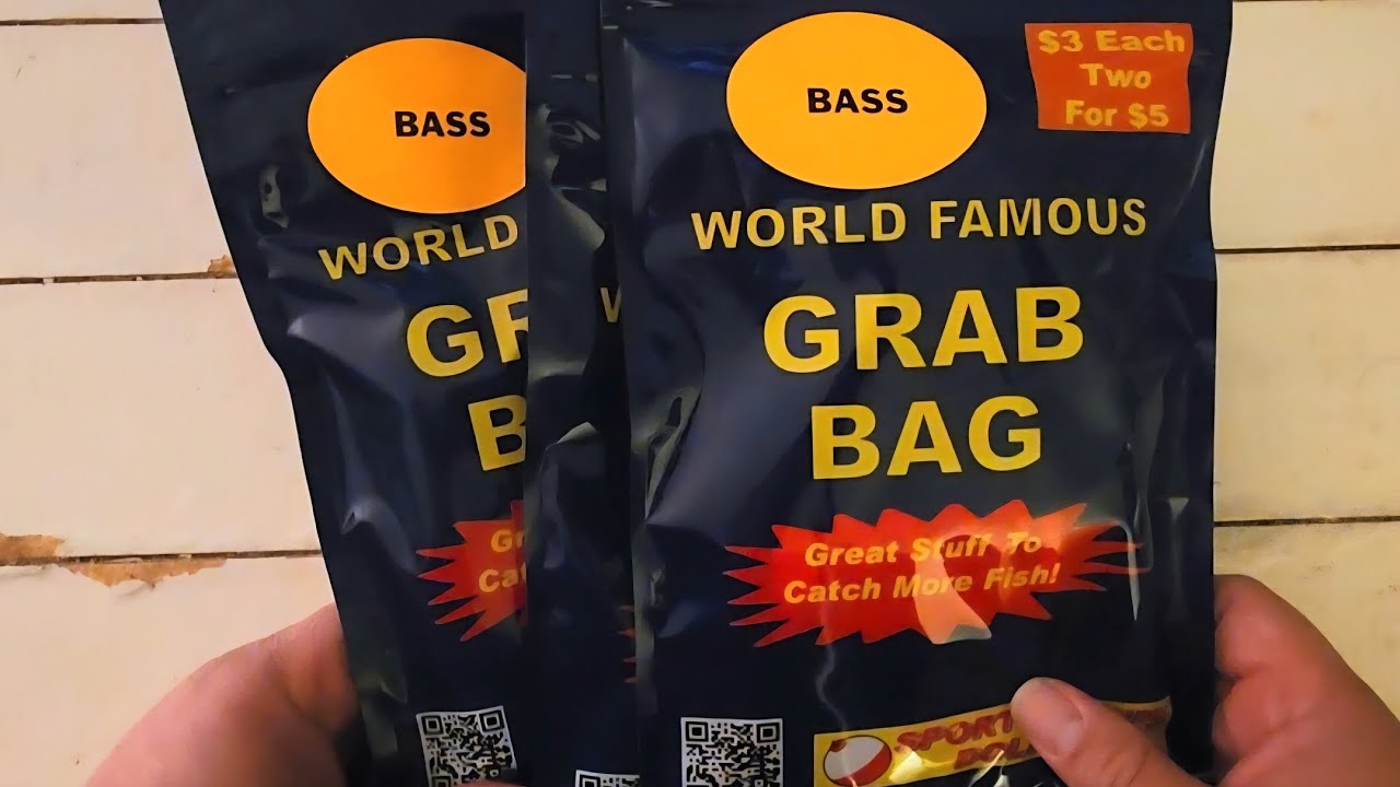 Raleigh Fishing Expo World Famous Mystery Tackle Grab Bags! $13 haul. Was it worth it? 