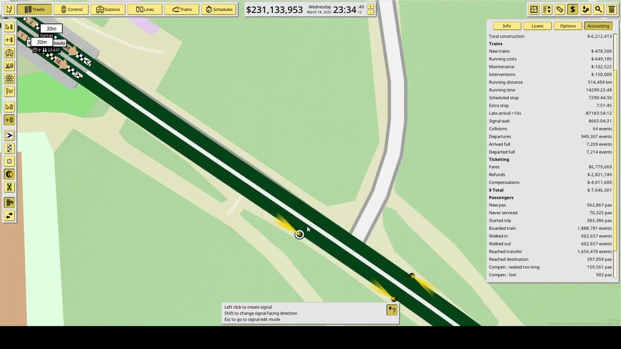 NIMBY Rails - Creating HSL Line 723