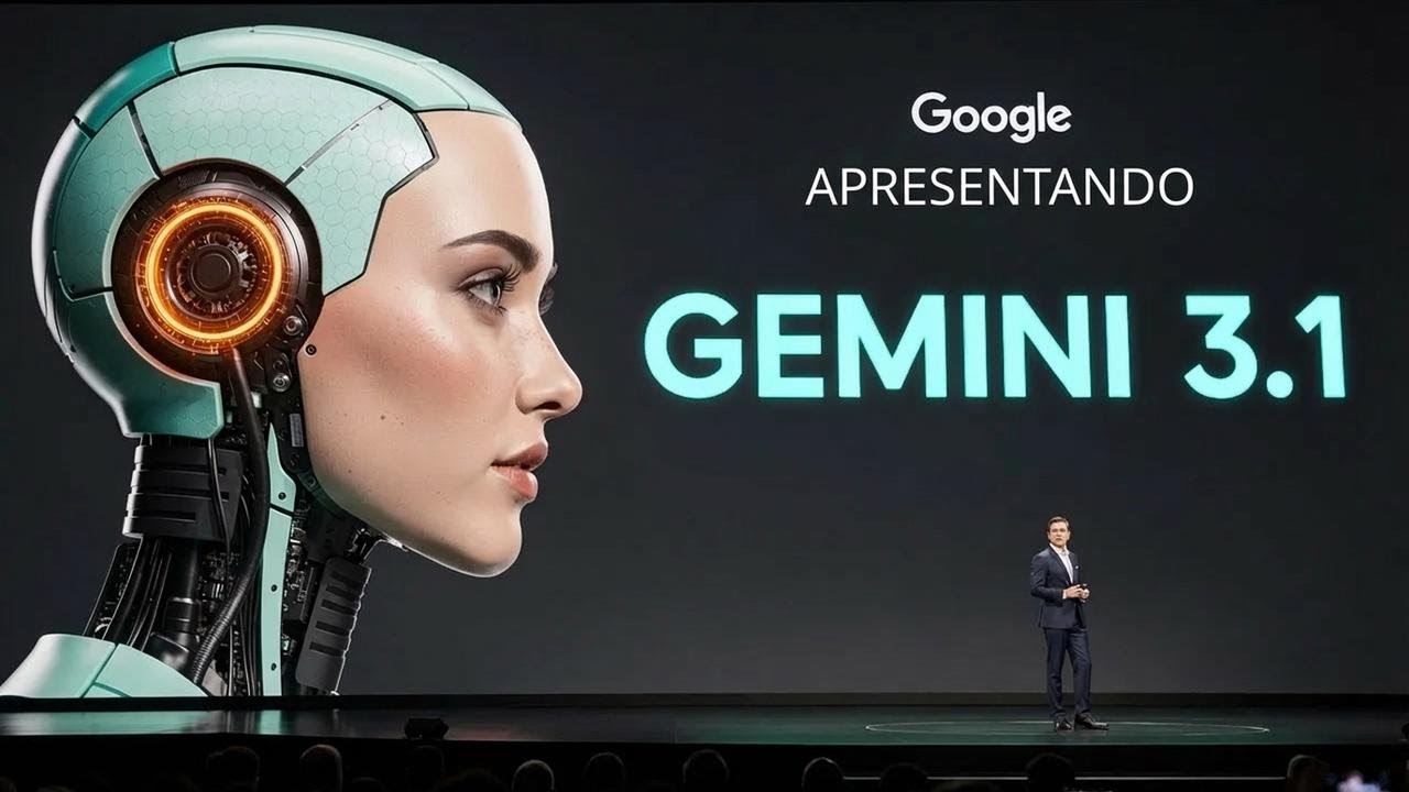 Google acaba de lançar a IA mais inteligente do mundo: Gemini 3.1