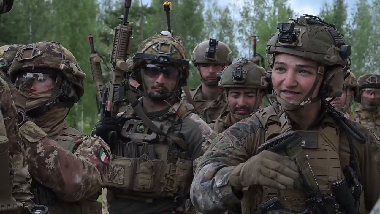 U.S. Marines go 'Force on Force' with Latvian and Italian Allies