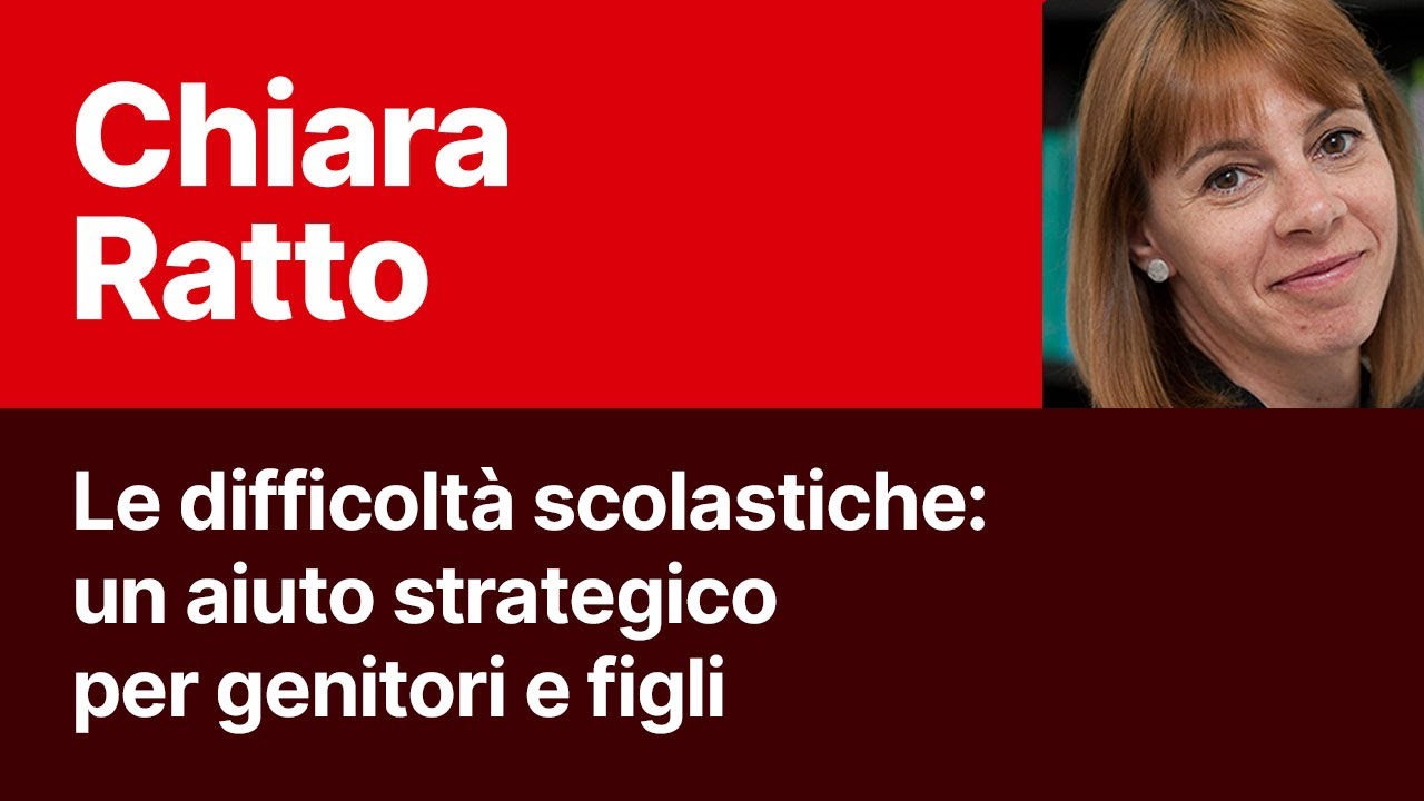 Le difficolt&agrave; scolastiche: un aiuto strategico per genitori e figli