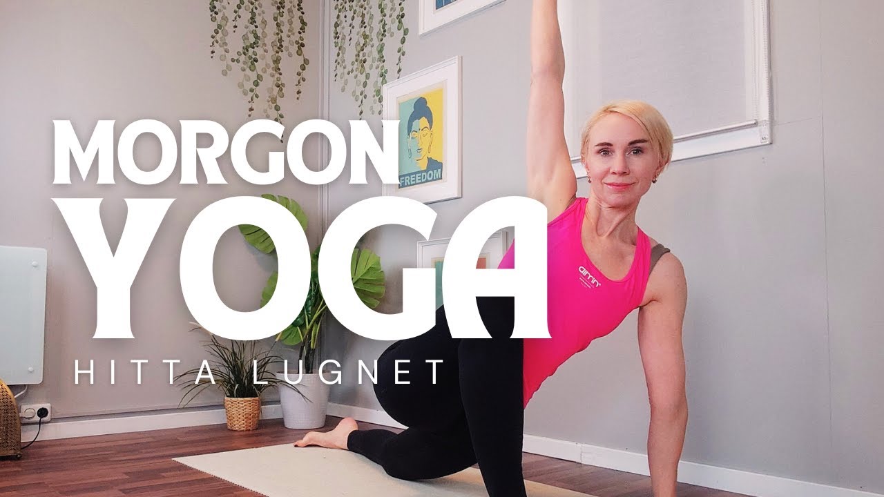 10 min LUGN MORGONYOGA. Enkel yoga stretch för en perfekt dag.