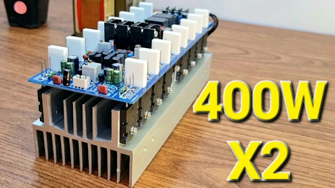 Amplificador Clase AB de 800W