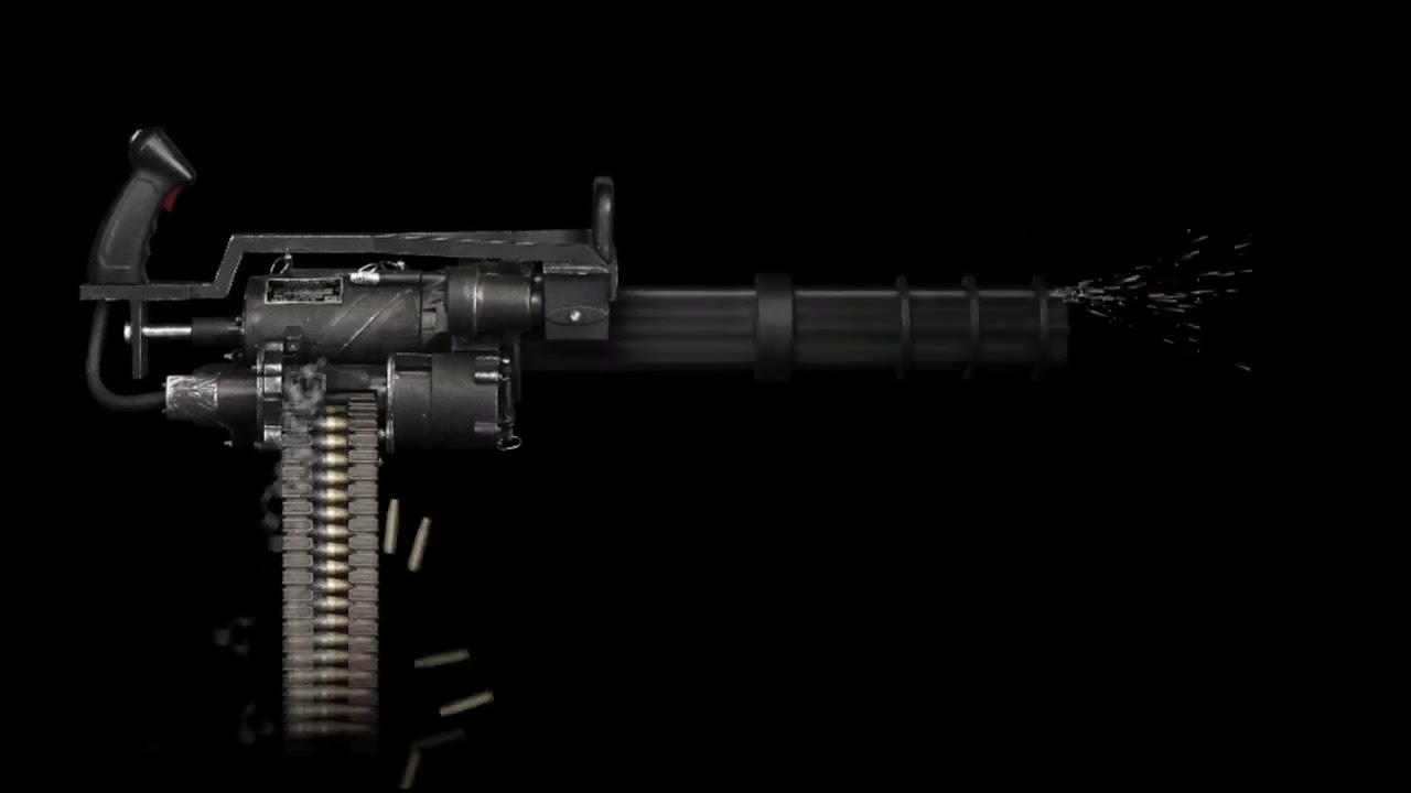 M134 Minigun go brrrr