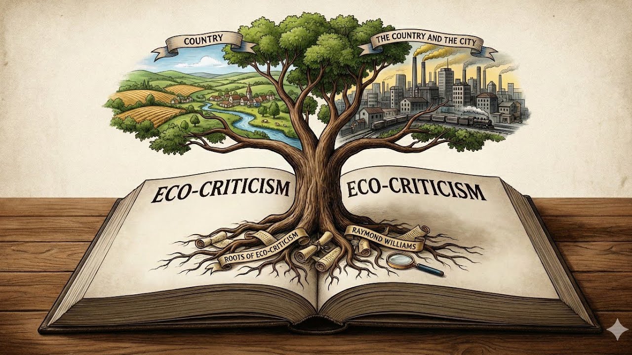 Ecocriticism Explained 🌱 | Roots of Ecocriticism & Raymond Williams&rsquo; The Country and the City