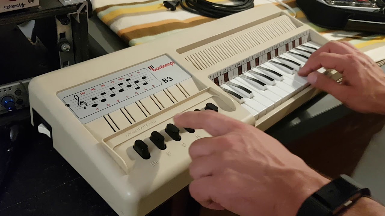 Bontempi B3 Organ - Lord of the rings theme