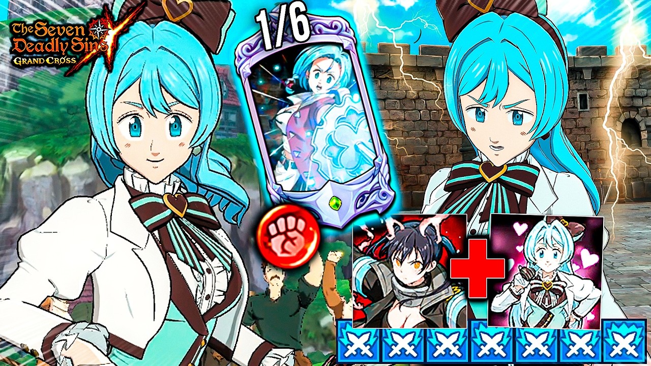 NUEVO FULL 4 JINETES TEAM!!! 🔥 ANGHALHAD SAN VALENTÍN SUPPORT PVP! 🙂| Seven Deadly Sins: Grand Cross