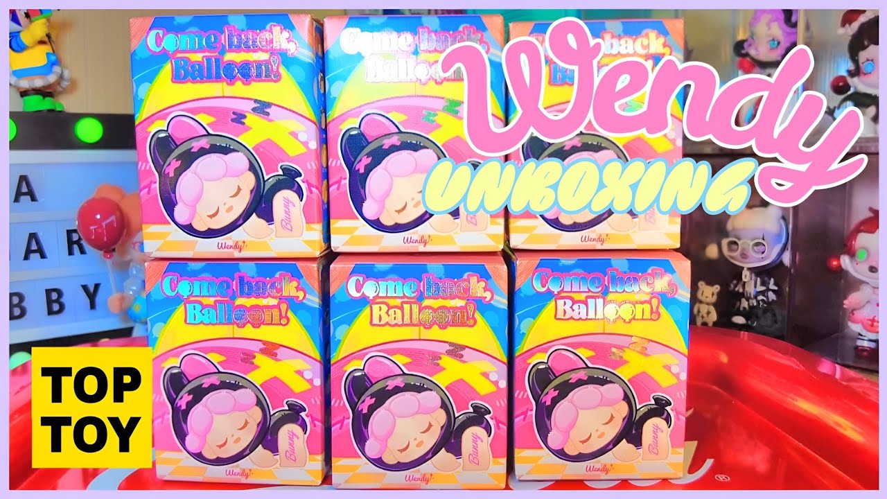 【TOPTOY】Wendyのミニフィギュアブラインドボックス開封🎁Come back Balloon!🎈⸒⸒ #493 