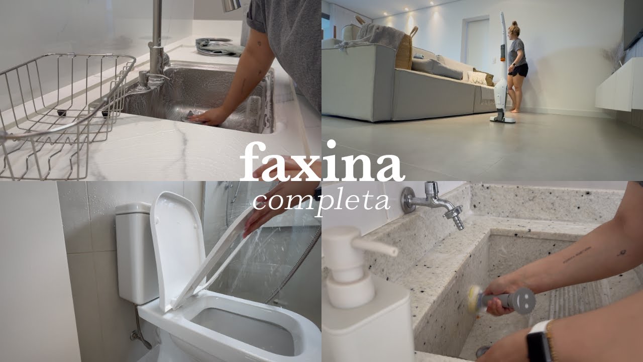 FAXINA COMPLETA NO APARTAMENTO | dicas de limpeza e como manter