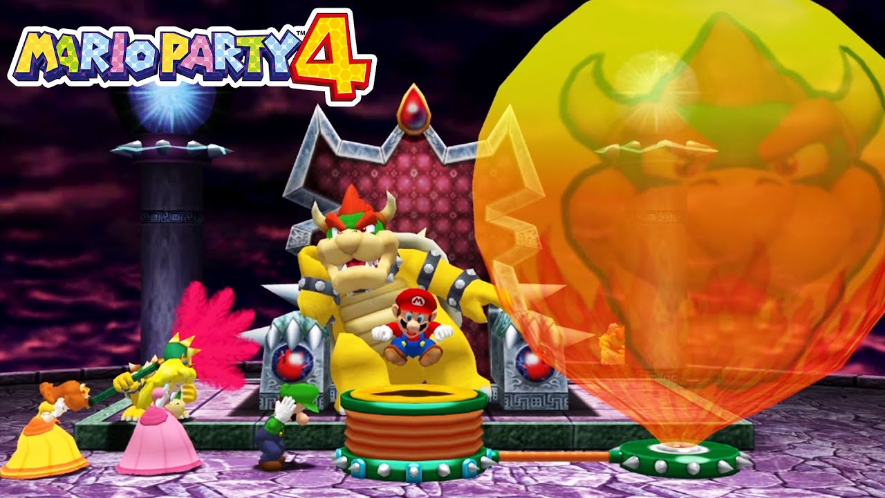 Mario Party 4 All Mini Games Challenge (Mario Luigi Peach Daisy)