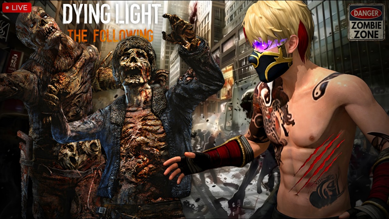 DYING LIGHT  GAMEPLAY TAMIL PART  4💀😱HORROR GAME #ffkprasanth #horrorgaming