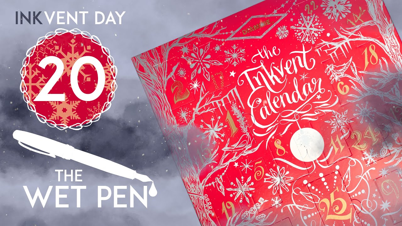 Diamine Inkvent Calendar 2021: Day 20, Pink Ice