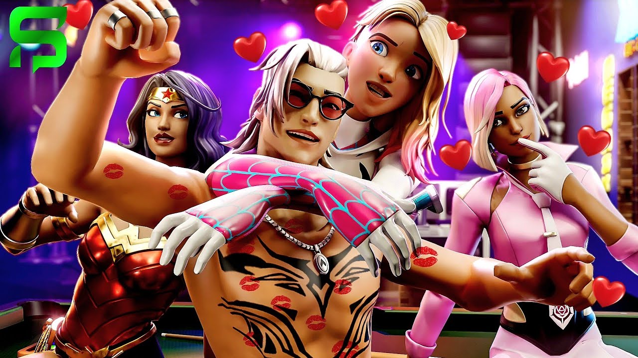 All the HOT GIRLS LOVE Kado Thorne... A Fortnite Short Film
