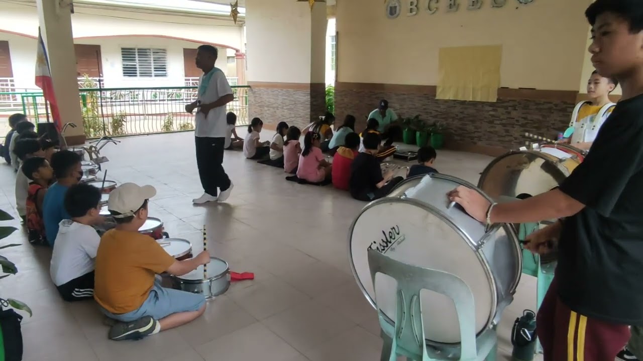 Batangas City East Elementary School Mini Band First Day of Practice for the Year 2024| Voltes V