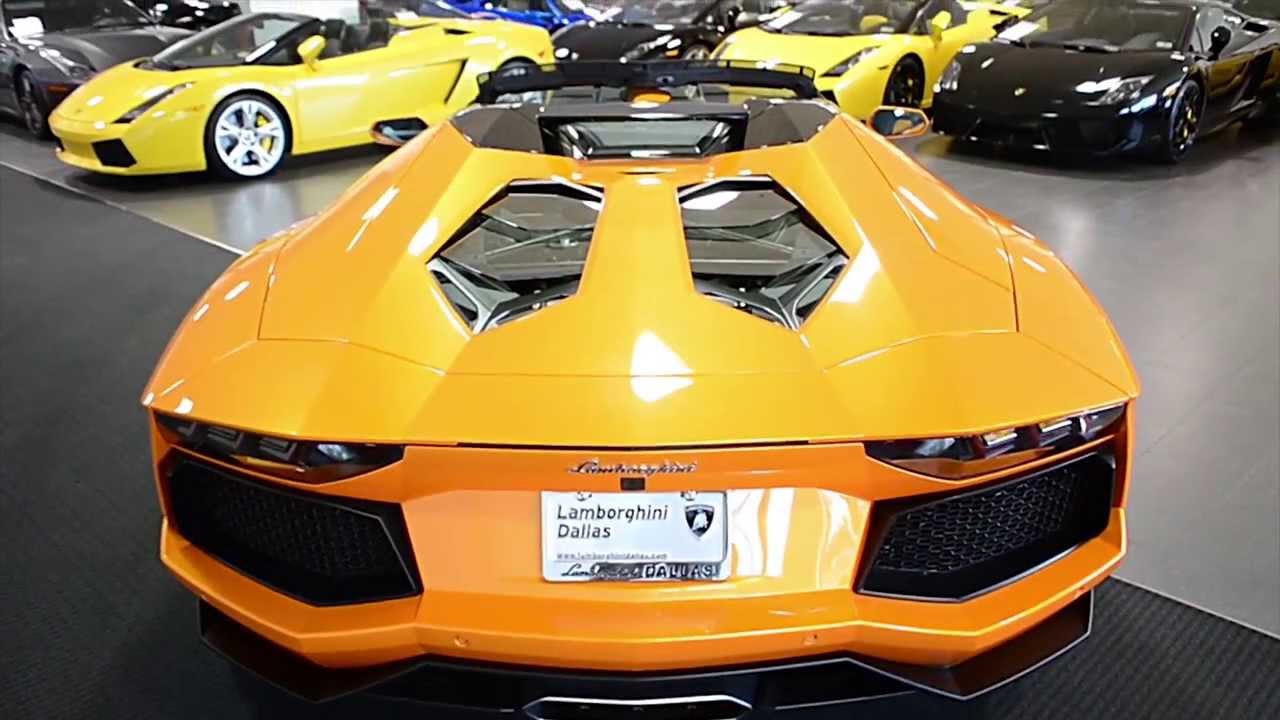 2014 Lamborghini Aventador LP 700 4 Roadster Arancio Atlas LC270