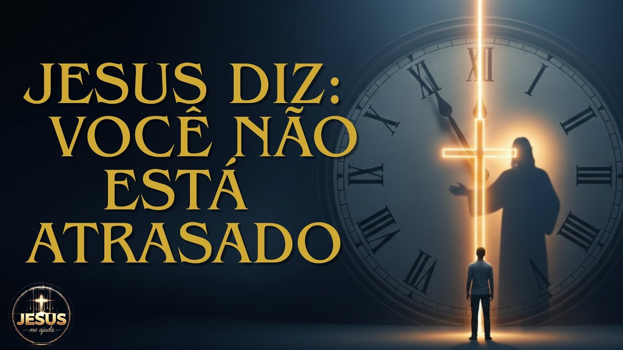 Jesus diz: você não está atrasado | No tempo de Deus | Louvor 2026
