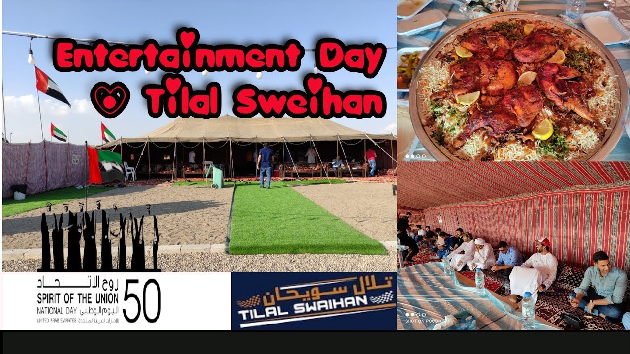 Entertainment Day at Tilal Sweihan desert Abu Dhabi | UAE national day special program | 50th of UAE