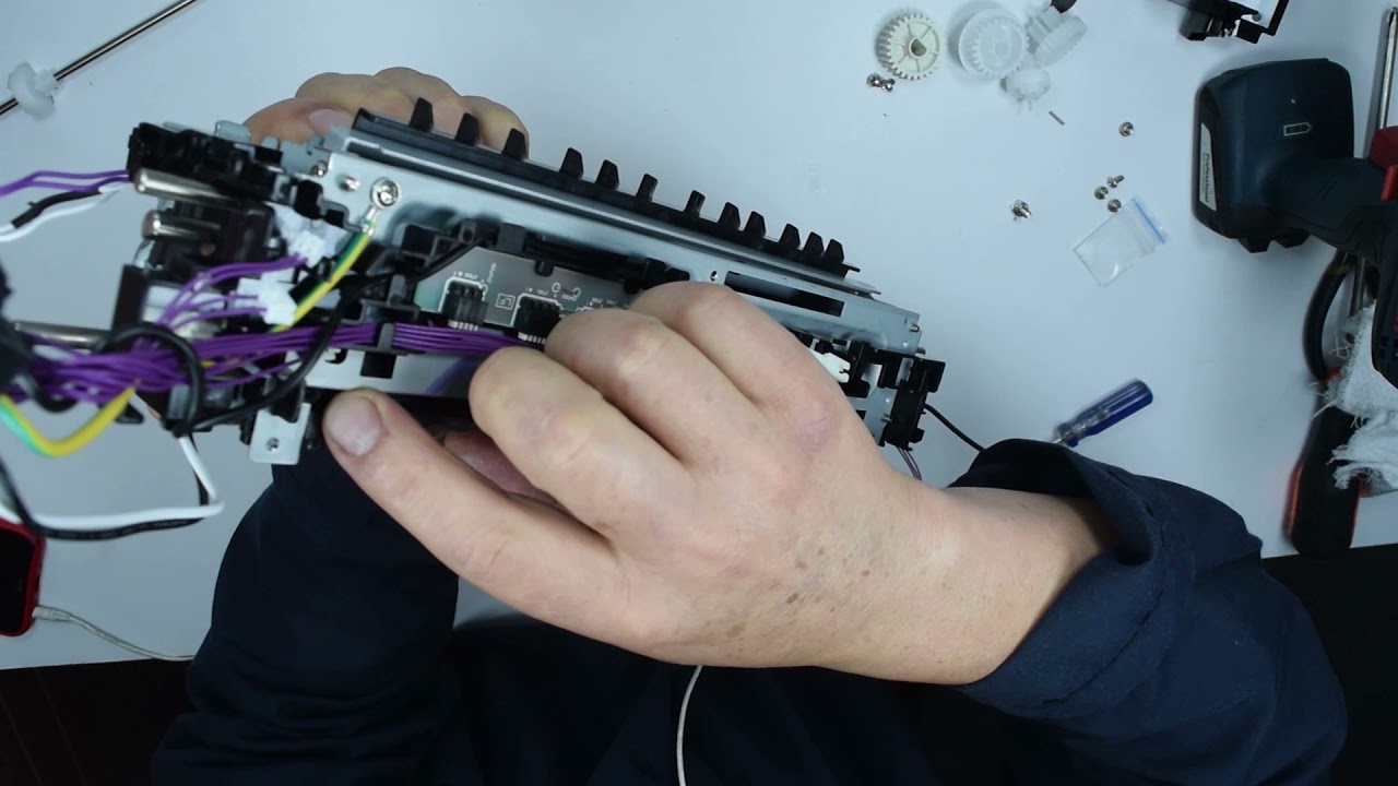 Desensamble, Cambio de Grasa y Ensamble para las Fusoras HP M607;M608;M609; M631