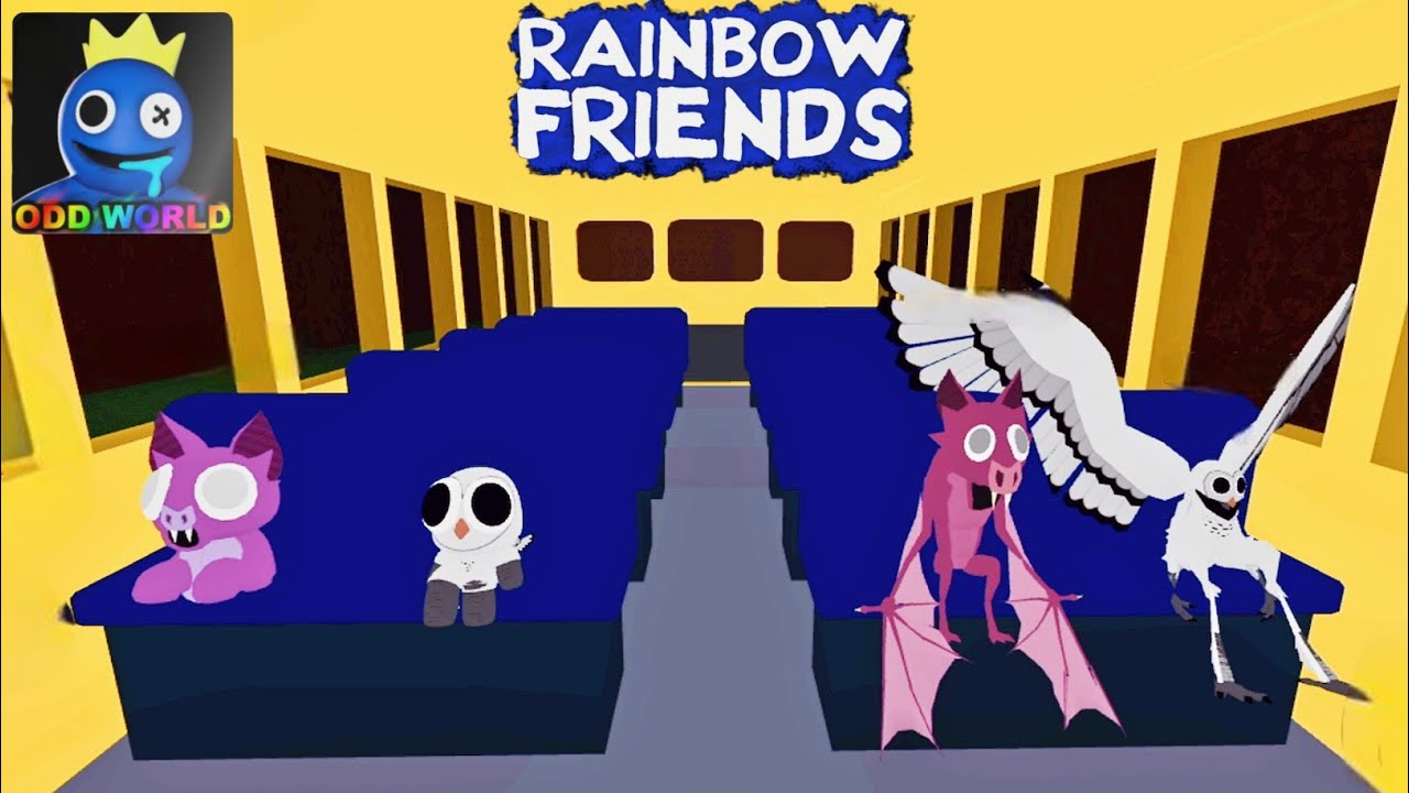 Playing As Baby Owl Bat Vs Normal Owl Bat In Rainbow Friends Full Gameplay