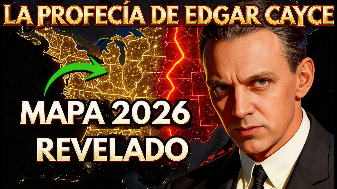 Advertencia: Predicción de Edgar Cayce para 2026 es diferente a todo (Mapa Prohibido) Revelado