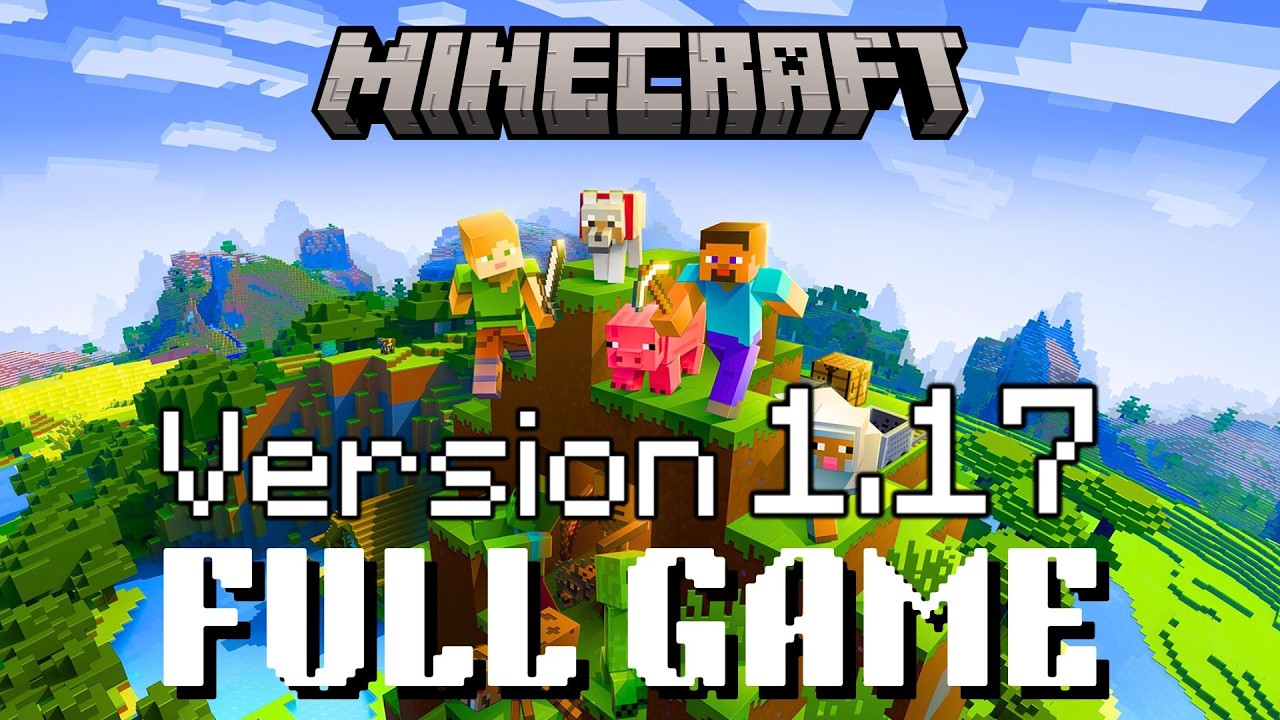 Minecraft 1.17 Full Game Walkthrough | The Caves & Cliffs Update Part 1 (No Commentary)