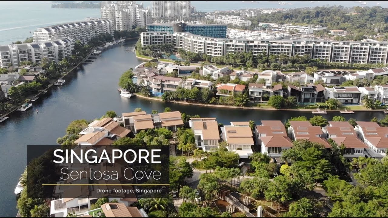 Drone | Singapore, Sentosa Cove
