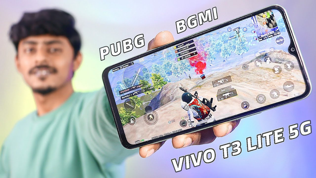 Vivo T3 Lite 5G PUBG-BGMI Test Best Gaming Phone Under 10000 ?