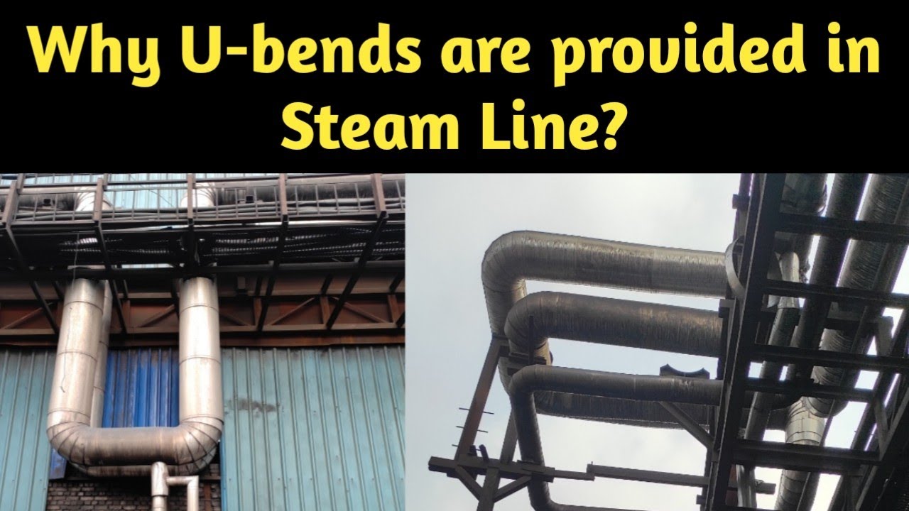 Why U-bends are provided in Steam line? | What is Expansion loop? | U-bends function |