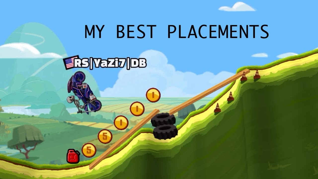 MY BEST PLACEMENTS | 500 SUBS SPECIAL | Hill Climb Racing 2
