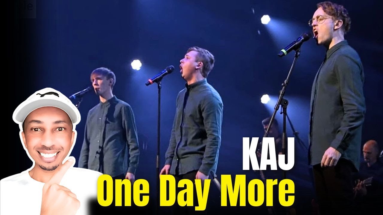 REACTION to KAJ - One Day More (Live Performance)