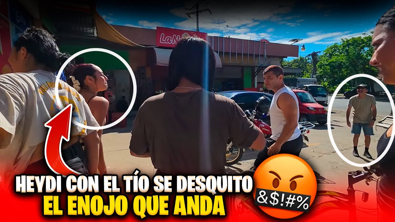 Heydi anda de malas después de haberse encontrado CON SU EX.