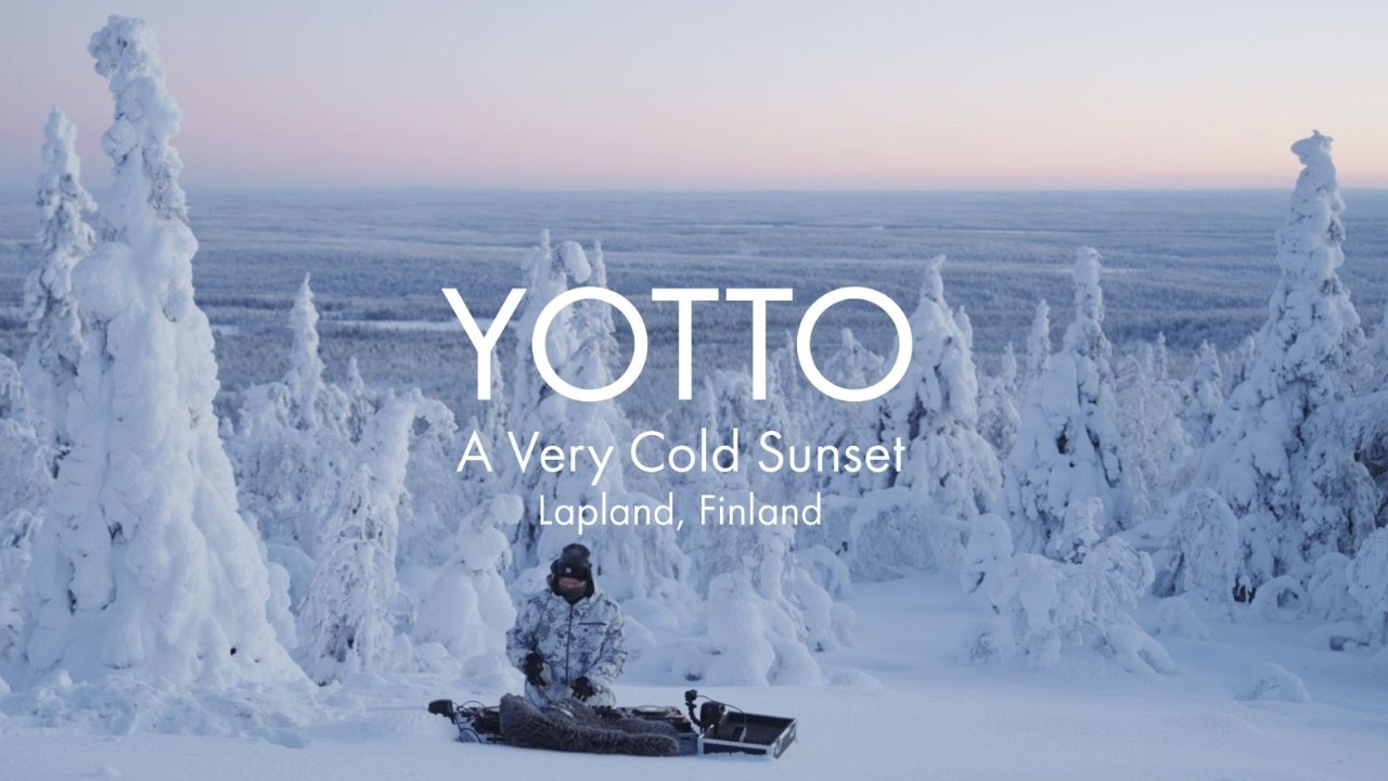 YOTTO - A Very Cold Sunset (DJ Set) | Lapland, Finland