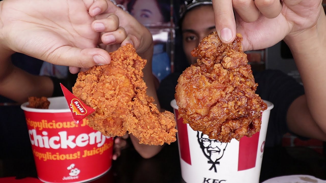 [Mukbang] Chickenjoy VS Honey Garlic Butter!!!