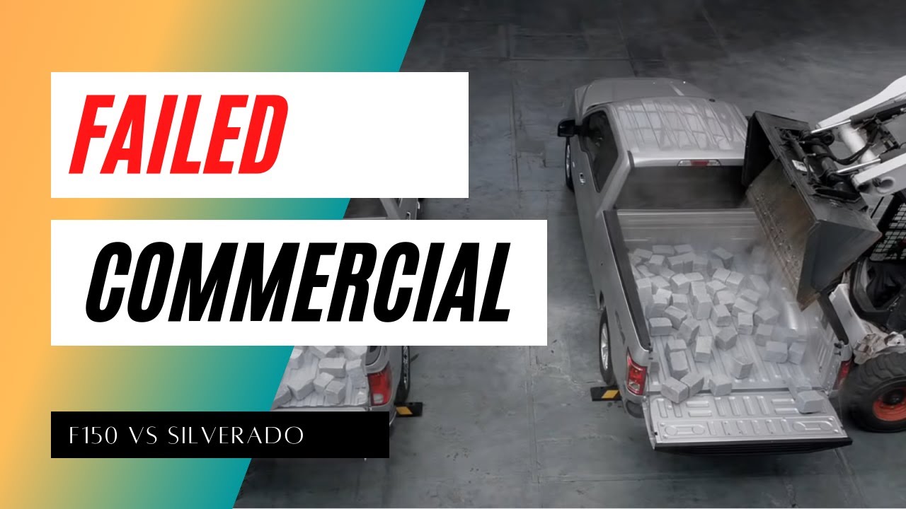WARNING: LOUD INTRO - Chevy Silverado Strong Steel Bed Outperforms Ford F150-Aluminum Bed Commercial