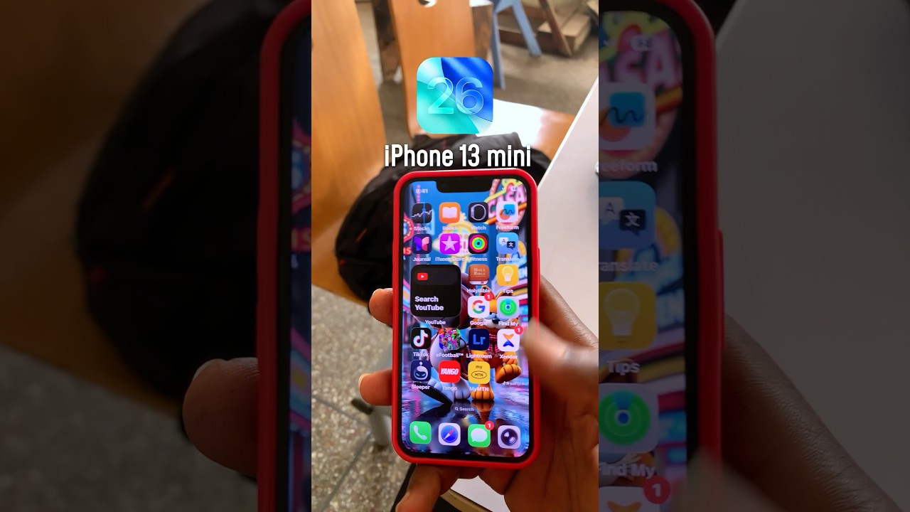 iOS 26 on iPhone 13 mini!&hellip;Very Smooth