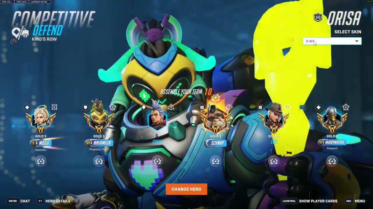 ORISA - COMP 6v6 | PAYLOAD