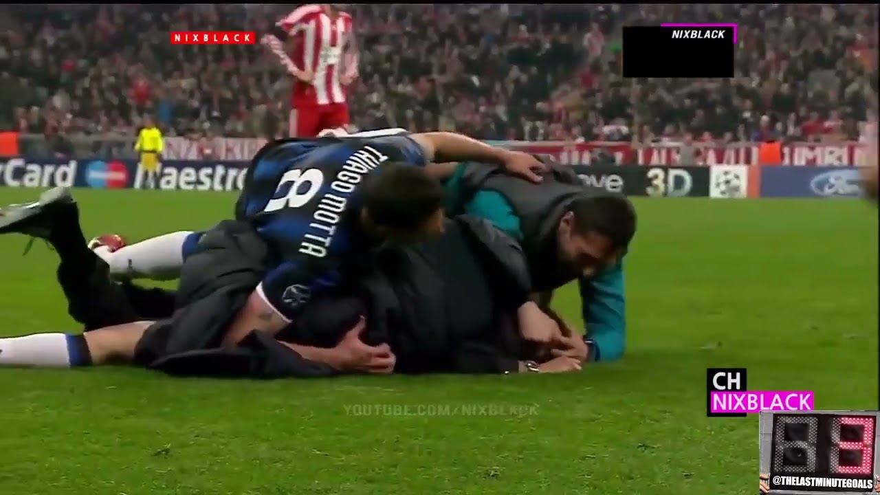 LATE GOAL of Goran Pandev ​(Inter IT) v Bayern M&uuml;nchen at 87 ／ 2010-11 UCL R16 2&ordm; leg