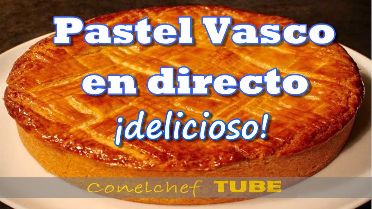 Pastel Vasco relleno de crema pastelera  y mermelada