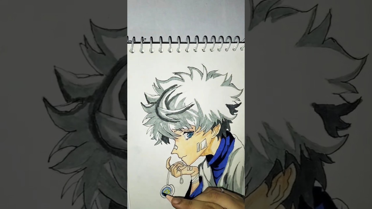 draw killua zoldyck ✨🖌️||hunter x hunter|