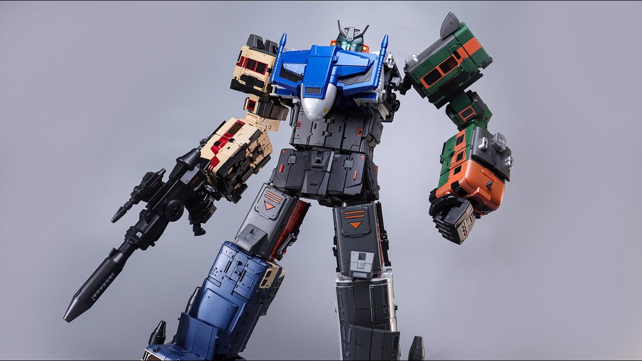 World Premiere！Moon Studio Raiden combiner stop motion.