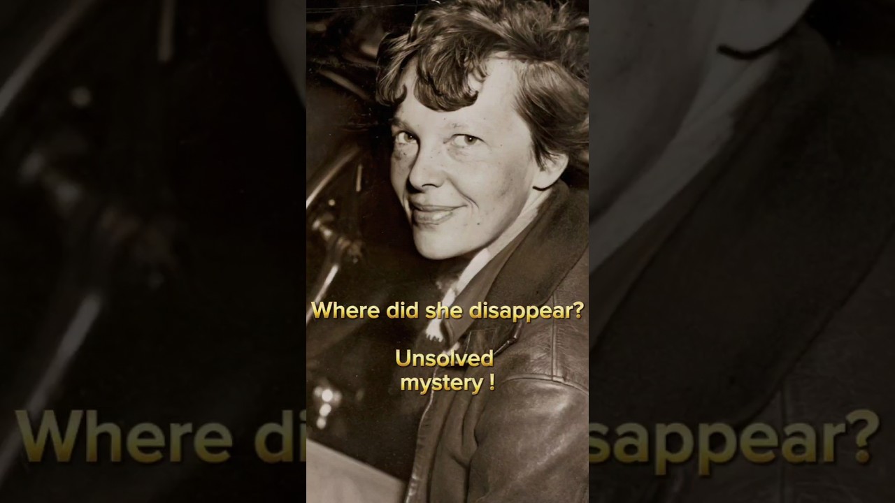 Amelia Earhart: The pilot who vanished without a trace!What really happened to her? Unsolved Mystery