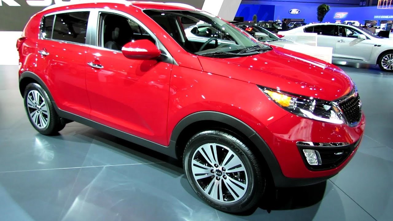 2014 KIA Sportage EX - Exterior and Interior Walkaround - 2013 LA Auto Show