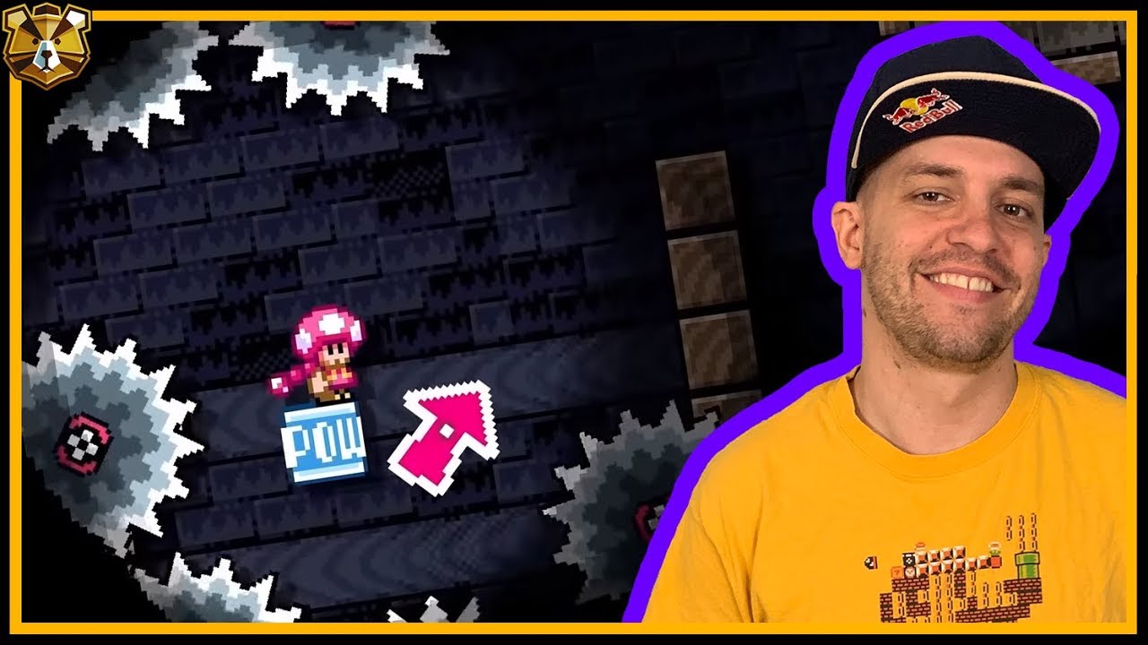 Barb Made A Great Dark Level! Super Mario Maker 2