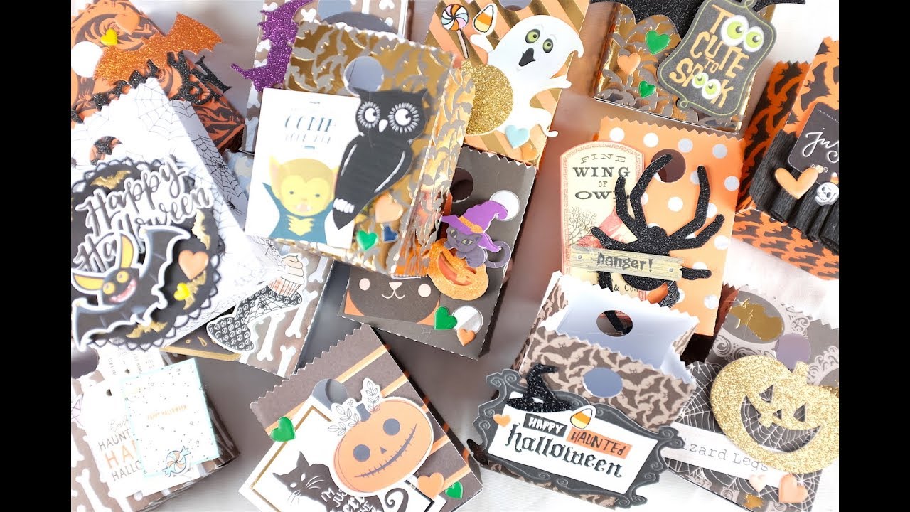 Halloween Treat Bag Decoration /// Halloween Treat Bags Video #2