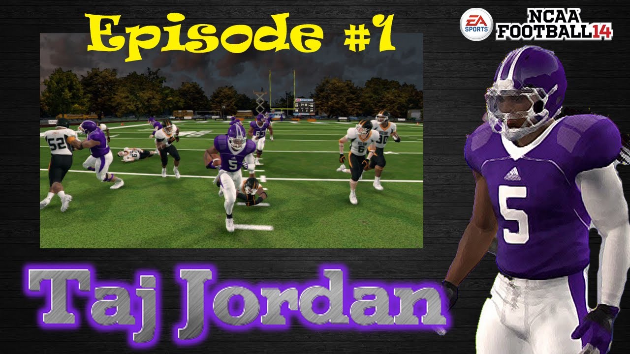 Taj Jordan: First Game As An Senior | Ep.1 | NCAA 14 RTG